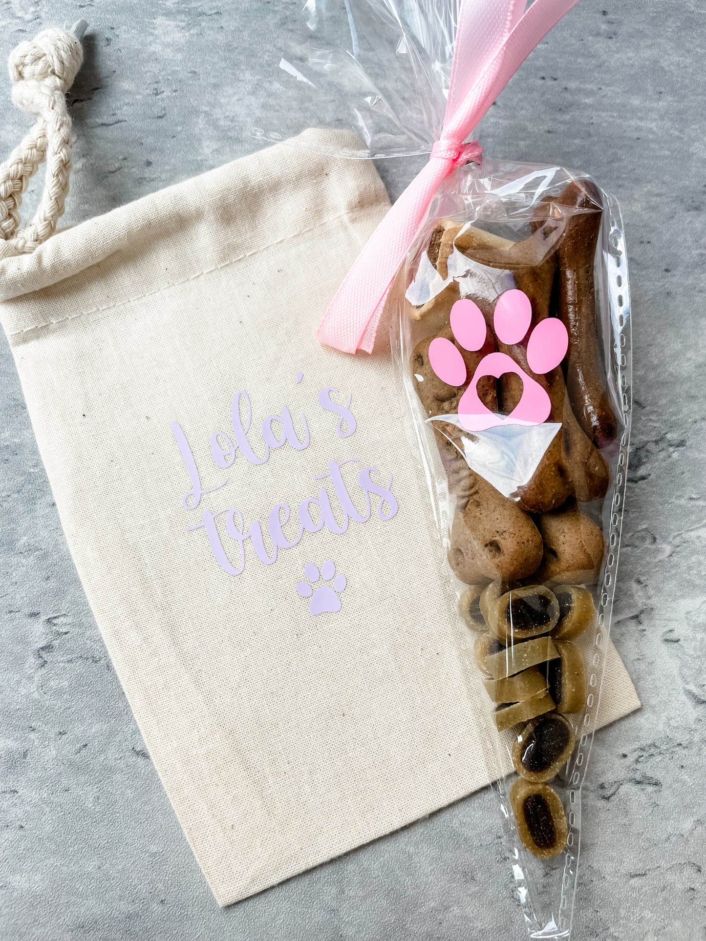 Dog Treat Bag and Treat Cone